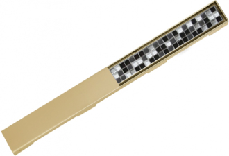 Mexen M13 60 cm - Rošt pro odtokový žlab FLAT / Flat 360, zlatý 1519060