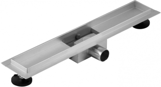 Mexen Flat MGW odtokový žlab 60 cm bílé sklo - 1027060-15