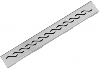 Mexen Flat 360° M18 otočný odtokový žlab 100 cm chrom - 1023100-40