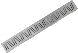 Mexen Flat 360° M22 otočný odtokový žlab 80 cm chrom - 1029080-40