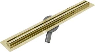 Mexen FLAT 360 SLIM 90 cm - Lineární odtokový žlab, zlatá 1541090