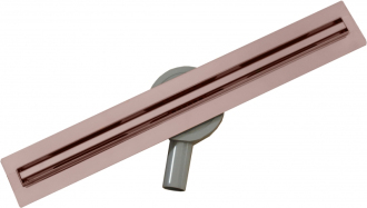 Mexen FLAT 360 SLIM 90 cm - Lineární odtokový žlab, růžové zlato 1641090