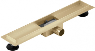Mexen Flat M08 odtokový žlab 90 cm zlatá - 1525090-15