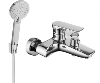Mexen Axel R40 vanová baterie se sprchovým setem, chrom - 7383R40-00