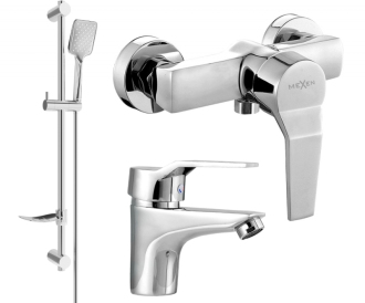 Sprchový set Mexen Caro DF62, chrom - 746604DF62-00