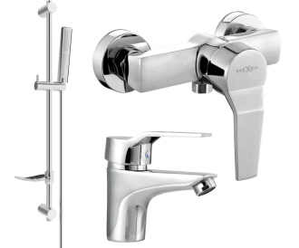 Sprchový set Mexen Caro DF72, chrom - 746604DF72-00