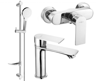 Sprchový set Mexen Royo DF05, chrom - 72204DF05-00