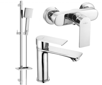 Sprchový set Mexen Royo DQ45, chrom - 72204DQ45-00