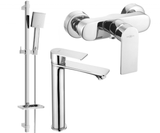 Mexen Royo DQ45 sprchový set, chrom - 72214DQ45-00