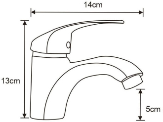 Vanový set Mexen Fabia R62, chrom - 746503R62-00