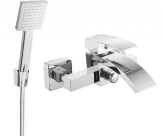 Mexen Libra R45 vanová baterie se sprchovým setem, chrom - 74513R45-00