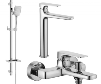Vanová souprava Mexen Lynx DQ62, chrom - 745913DQ62-00