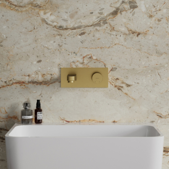 Omnires CONTOUR CT8015GLB Podomítková baterie, zlatá