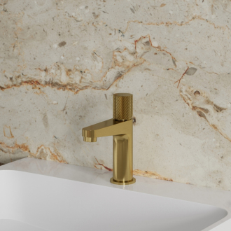 Omnires CONTOUR CT8010GLB Umyvadlová baterie, zlatá
