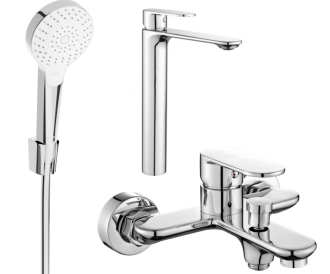 Vanová souprava Mexen Milo R05, chrom - 71313R05-00