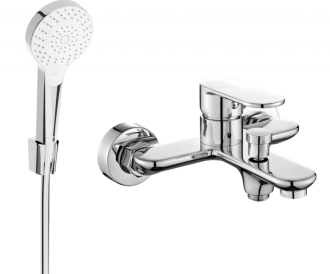 Mexen Milo R05 vanová baterie se sprchovým setem, chrom - 7133R05-00