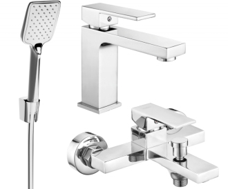 Vanová souprava Mexen Uno R62, chrom - 71403R62-00