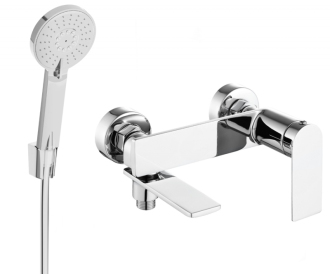 Mexen Zero R40 vanová baterie se sprchovým setem, chrom - 7113R40-00