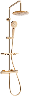 Mexen KT40 sprchový set termostatickou baterií, růžové zlato - 771504093-60