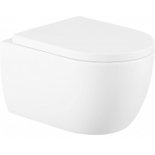 Mexen Carmen rimless WC se sedátkem soft-close, tvrdý, Duroplast, bílá 30880200