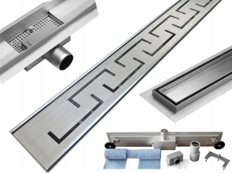 Mexen Flat M15 odtokový žlab 100 cm chrom - 10240100-15