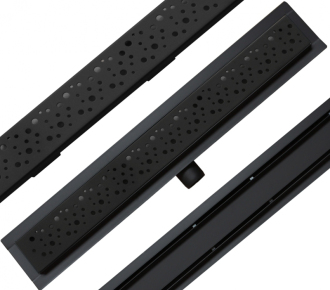 Mexen Flat M12 odtokový žlab 60 cm černá - 1721060-15