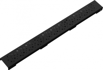Mexen Flat M12 odtokový žlab 60 cm černá - 1721060-15