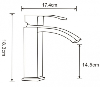 Vanová souprava Mexen Libra R77, chrom - 745103R77-00