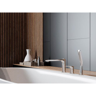 Laveo ALEA BLE_013D Vanová baterie 3-otvorová, chrom