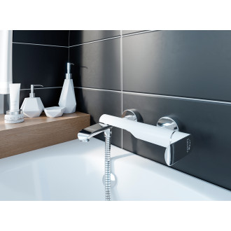 Laveo ALEA BLE_61FD Vanová baterie, chrom-bílá