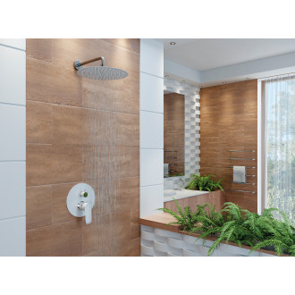 Laveo ALEA BLE_60PD Sprchová baterie podomítková, chrom-bílá