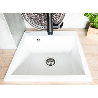 Laveo ALENA SBA_610T Jednodřez, granit