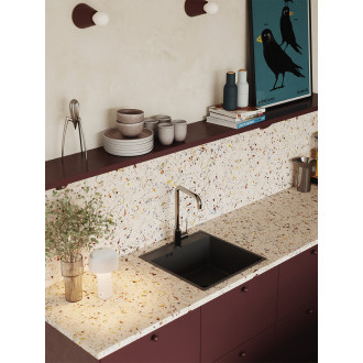 Laveo BONA BAB_265D Dřezová baterie, nerez