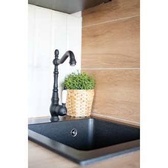 Laveo CHICHI SBH_710T Jednodřez, granit černá