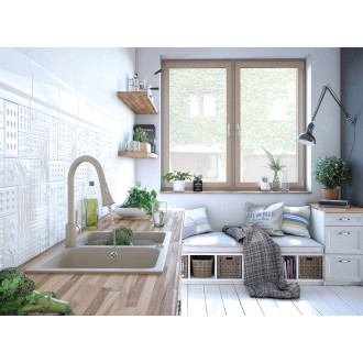 Laveo DARU BLD_469D Dřezová baterie, běžová granit