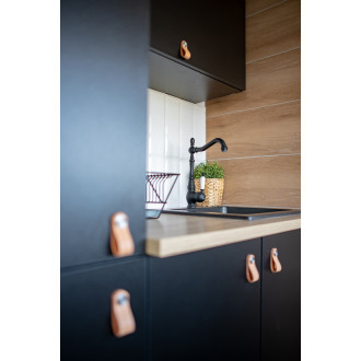 Laveo EVORA BAE_765D Dřezová baterie, černá