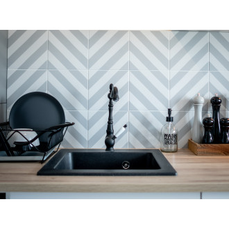 Laveo EVORA BAE_765D Dřezová baterie, černá