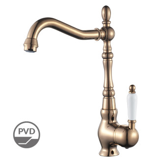 Laveo EVORA BAE_865D Dřezová baterie, měď