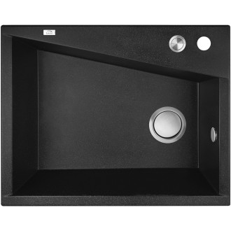 Laveo GRENADA SBG_710T Jednodřez, granit černá