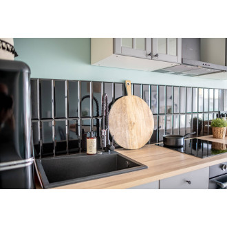 Laveo GRENADA SBG_710T Jednodřez, granit černá