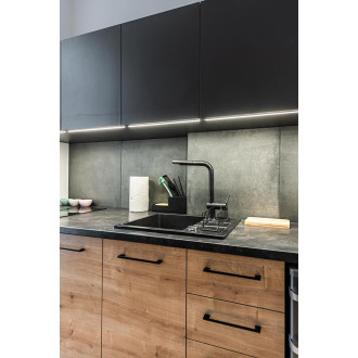 Laveo LUNA BLZ_769D Dřezová baterie, granit černá