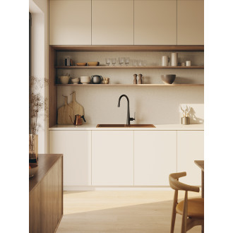 Laveo NALDA BAY_768D Dřezová baterie, černá