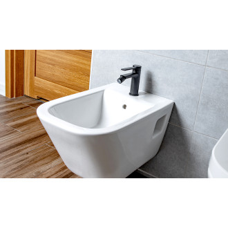 Laveo PINAR BAW_732D Bidetová baterie včetně click-clacku, černá