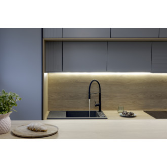 Laveo PIONIER SBR_713T Jednodřez s odkapem, černá