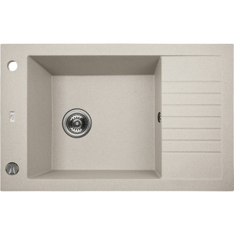 Laveo PIONIER SBR_413T Jednodřez s odkapem, béžová