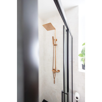 Laveo POLA PLA_80KX Sprchový set s baterií, růžové zlato