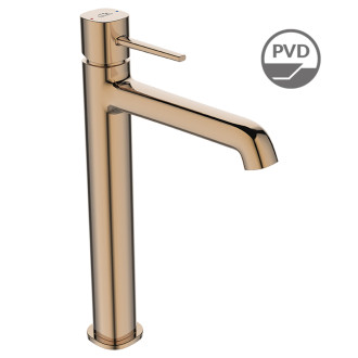 Laveo POLA BAP_82ND Umyvadlová baterie včetně click-clacku, růžové zlato