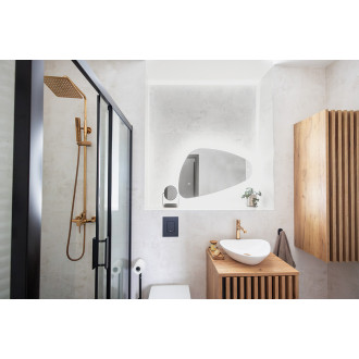 Laveo POLA BAP_82ND Umyvadlová baterie včetně click-clacku, růžové zlato