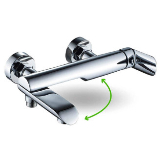 Laveo ALEA sprchový sloup s baterií PAE_00KB