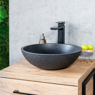 Laveo AMBER VGR1721T Umyvadlo na desku, granit černá